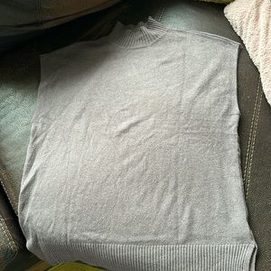 Soft brown sweater vest size small oversized